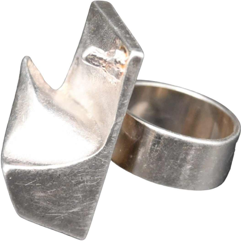 Bjorn Weckstrom 'Lapponia' silver ring 'Space Series'
