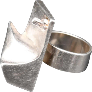 Bjorn Weckstrom 'Lapponia' zilveren ring uit de 'Space Series'