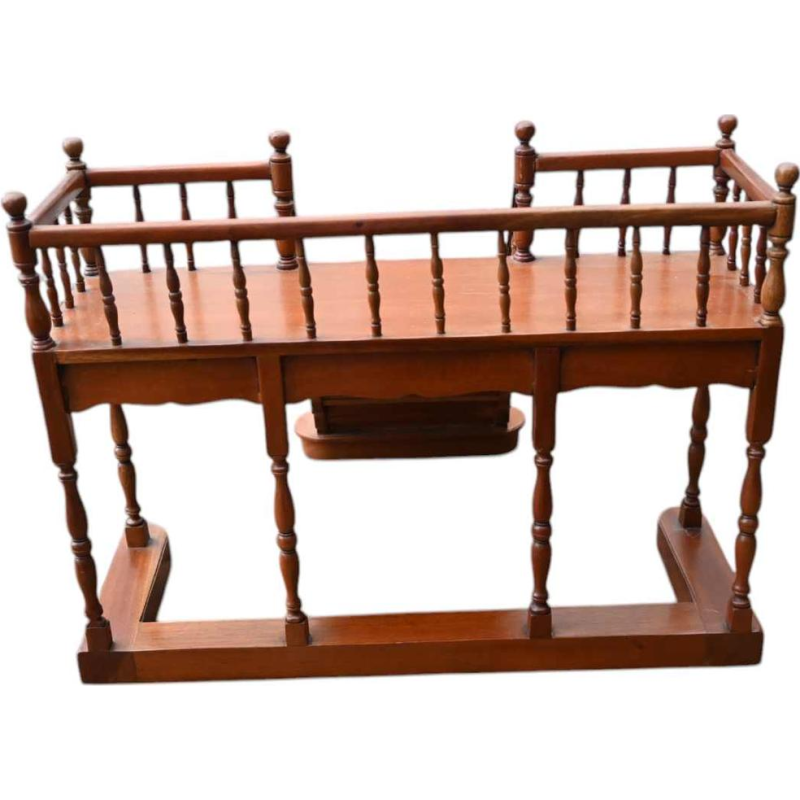 Maquette d'escalier, maîtrise en bois, objet de curiosité, début 20ème siècle