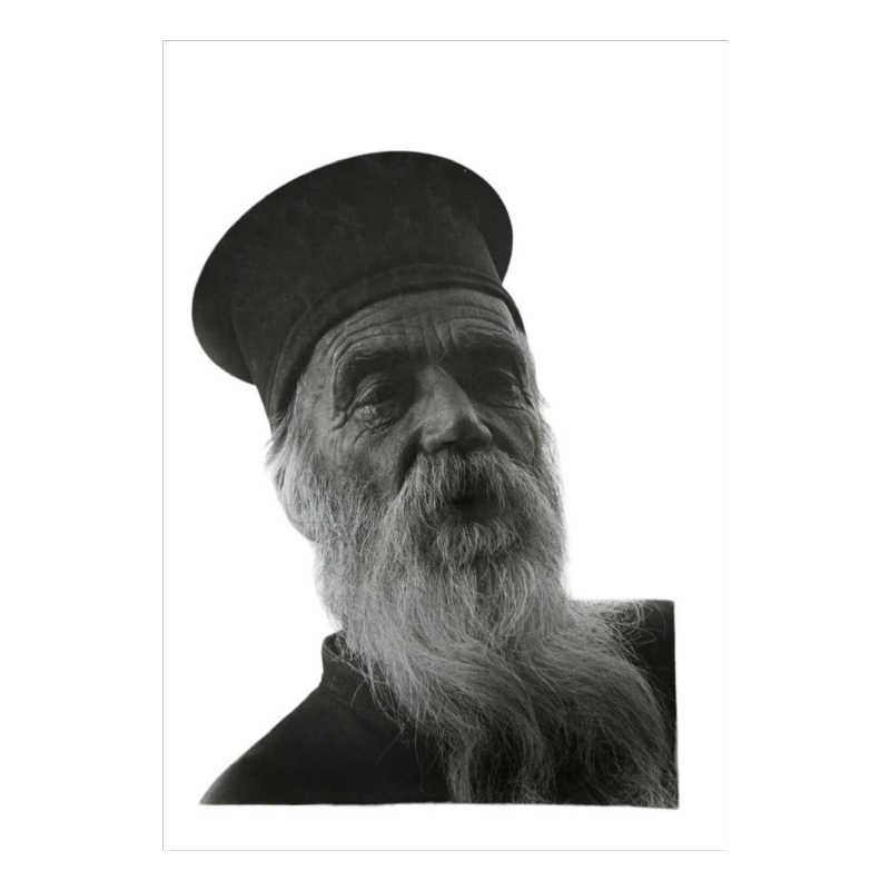 Victor Elschansky 'Patriarche' grande photo vintage, tirage argentique C, ca 1950