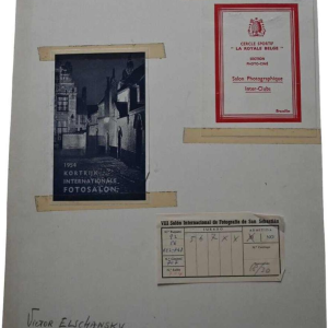 Victor Elschansky 'Patriarche' grande photo vintage, tirage argentique C, ca 1950