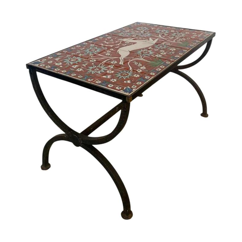 IKAROS RHODES, table basse en céramique, deuxième moitié du XXe s