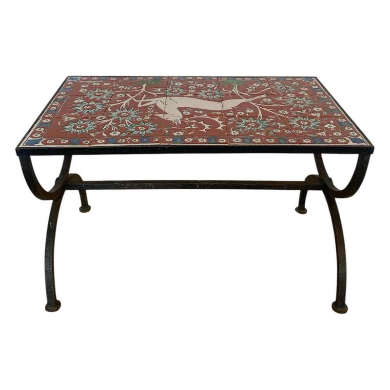 IKAROS RHODES, table basse en céramique, deuxième moitié du XXe s