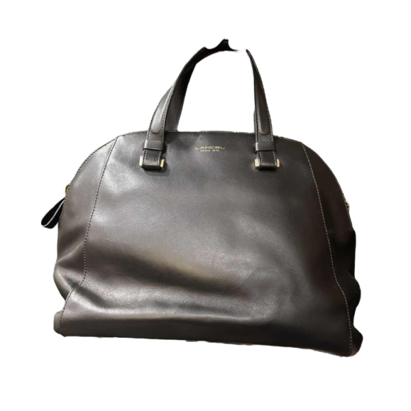 Lancel, sac en cuir d'agneau noir