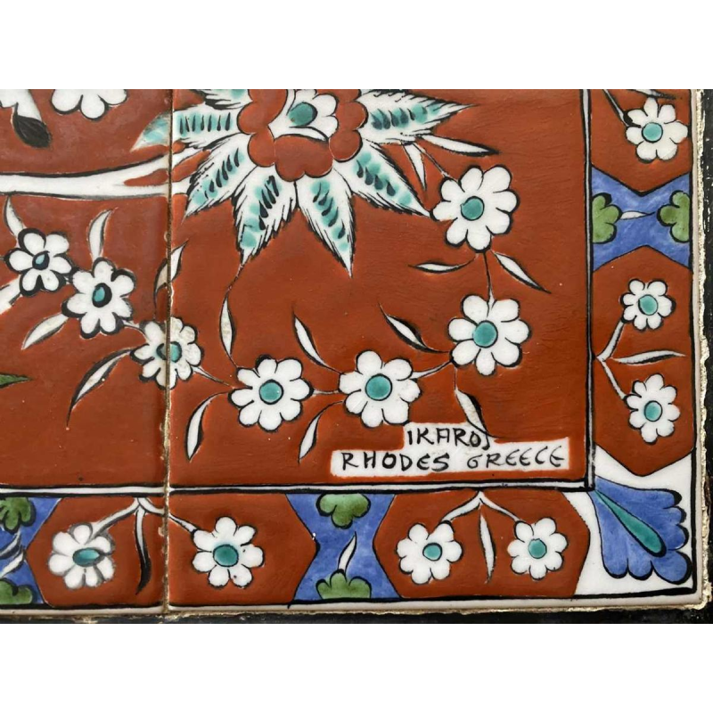 IKAROS RHODES, ceramic coffee table, second half of the 20th century