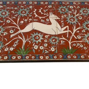 IKAROS RHODES, table basse en céramique, deuxième moitié du XXe s