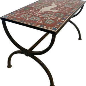 IKAROS RHODES, table basse en céramique, deuxième moitié du XXe s