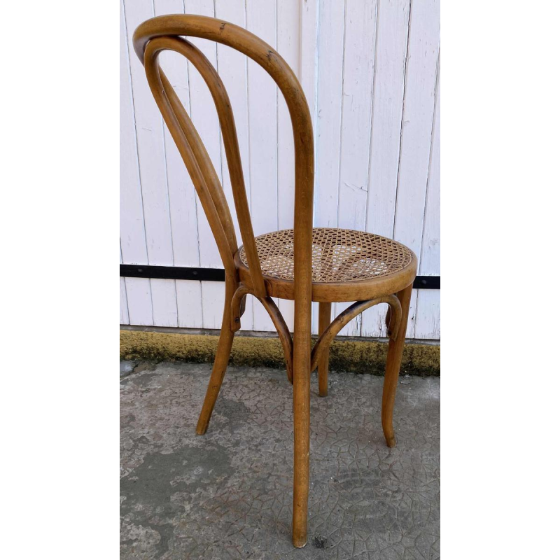 Manufacture Horgen-Glaris, bentwood and cane bistro chair, Switzerland, ca 1900