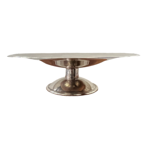 Christofle, plateau de table / coupe a` fruits, me´tal argente´, Art De´co 1930