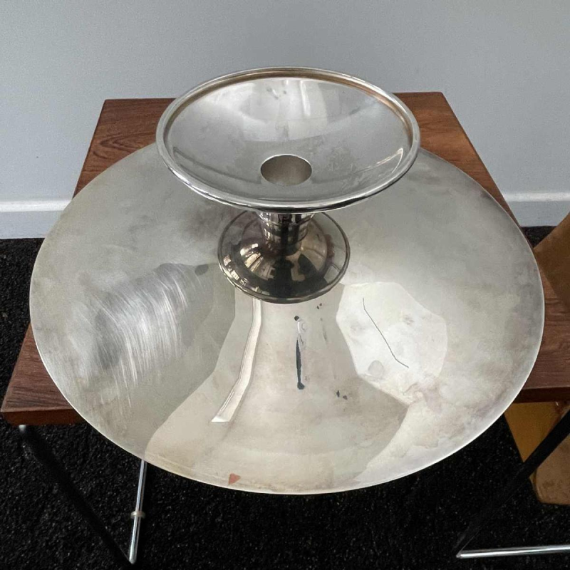 Christofle, table top / fruit bowl, Art Deco silver plated metal 1930s