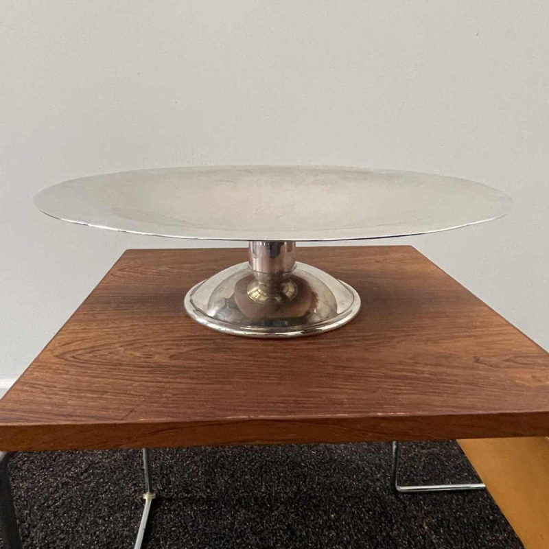 Christofle, table top / fruit bowl, Art Deco silver plated metal 1930s