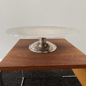 Christofle, table top / fruit bowl, Art Deco silver plated metal 1930s