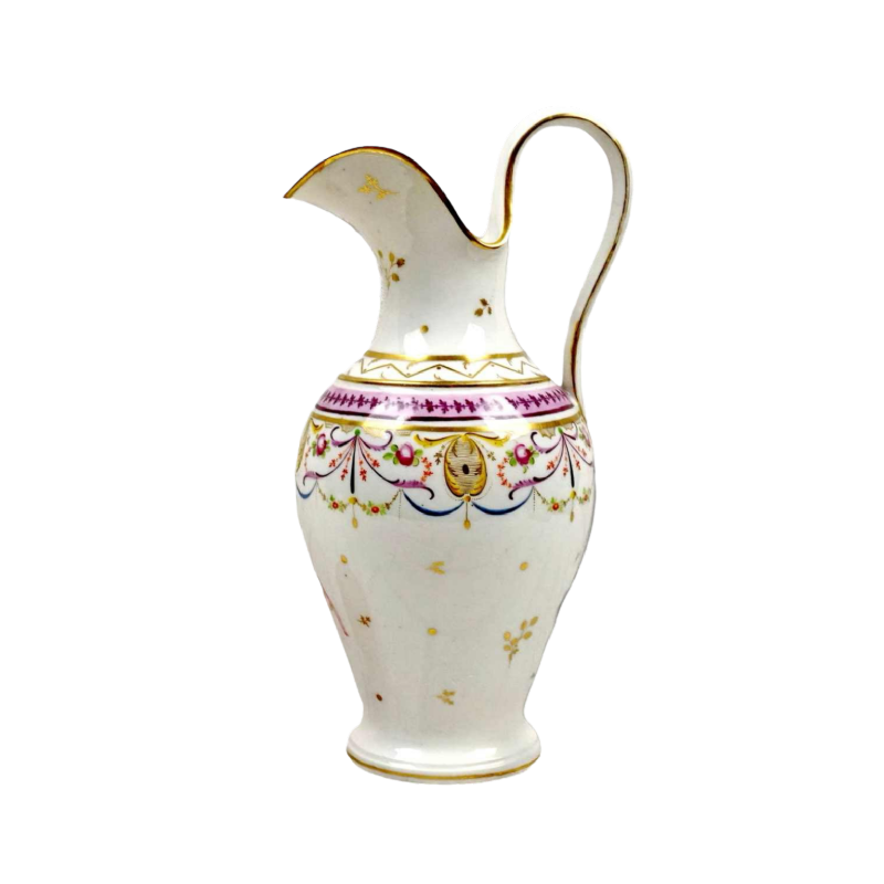 Porcelaine de Paris - Atelier de Halley, broc à eau, ca 1795-1800