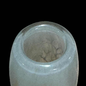 Daum, Art Nouveau engraved enameled glass vase, circa 1900