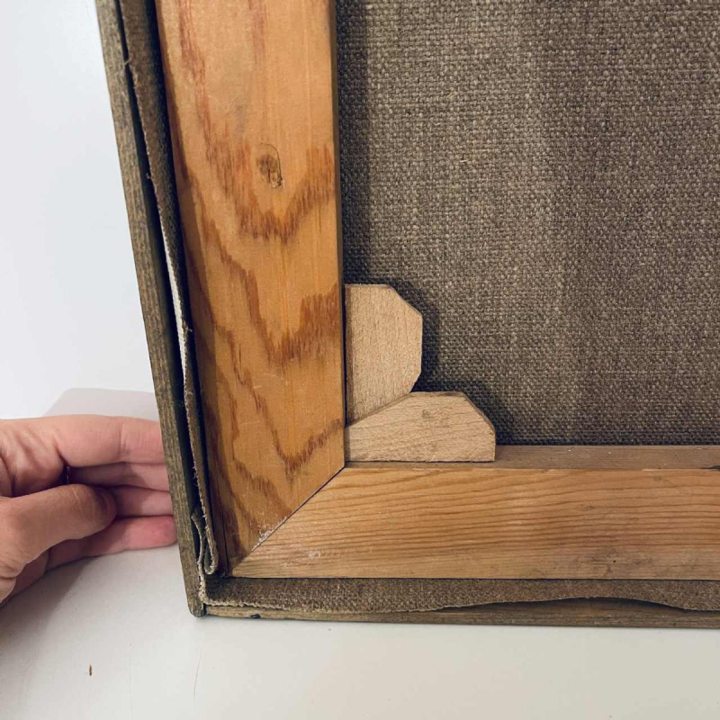 Luc Perot 'Daughter of the Moon' Post-Expressionist / Pop Art painting, oil on canvas, 1978