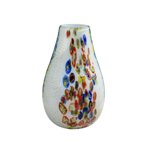Fratelli Toso Murano, vaas en verre Millefiori, ca 1950