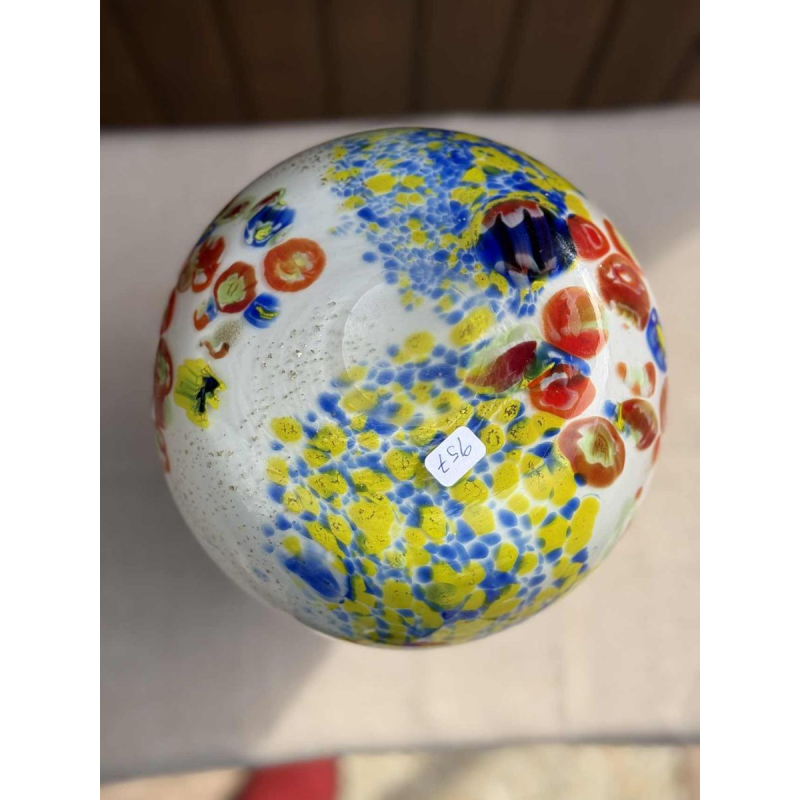 Fratelli Toso Murano, vase en verre Millefiori, ca 1950