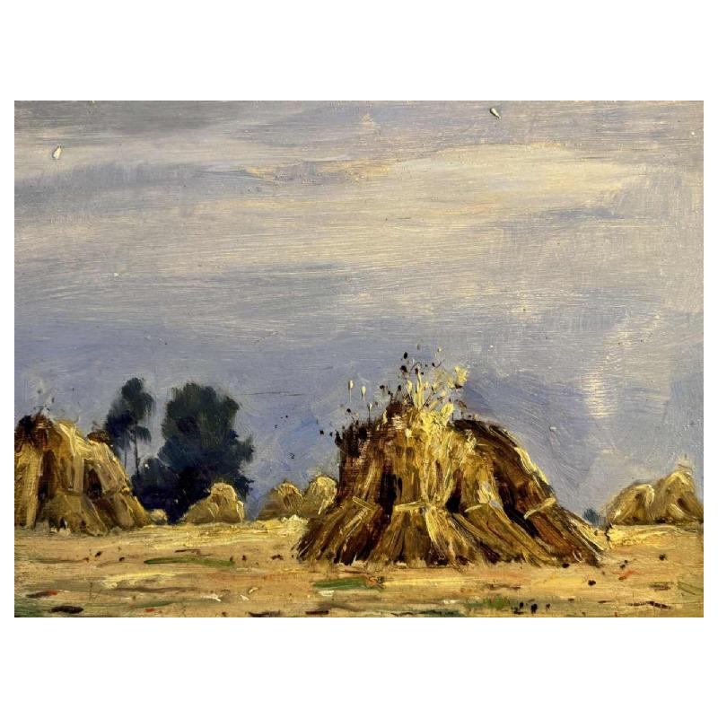 Adolphe Dupont (1898-1982) tableau « diseaux » peinture huile sur panneau