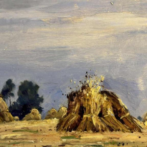 Adolphe Dupont (1898-1982): « diseaux » schilderij olie op panel