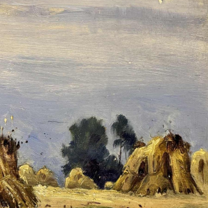 Adolphe Dupont (1898-1982): « diseaux  » painting oil on panel