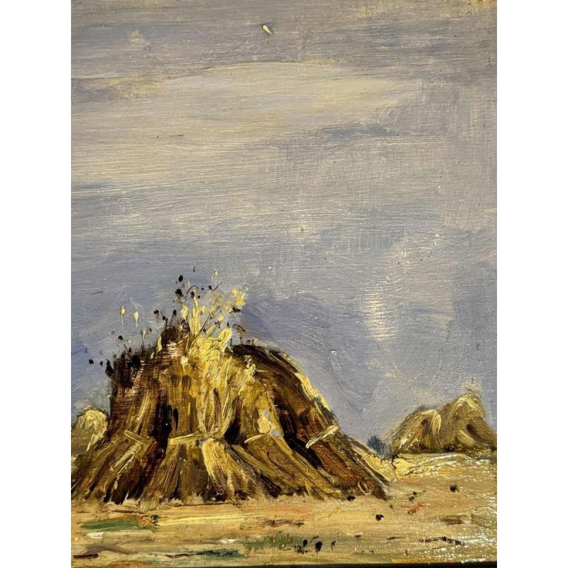 Adolphe Dupont (1898-1982) tableau « diseaux » peinture huile sur panneau