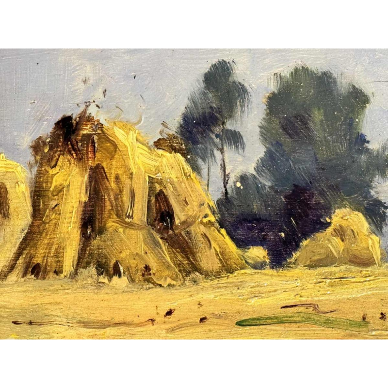 Adolphe Dupont (1898-1982): « diseaux » schilderij olie op panel