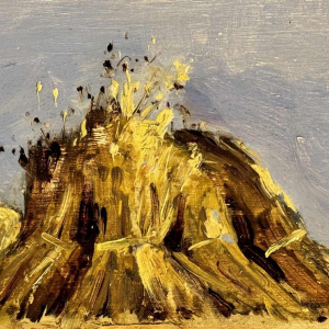 Adolphe Dupont (1898-1982) tableau « diseaux » peinture huile sur panneau