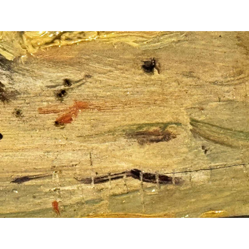 Adolphe Dupont (1898-1982) tableau « diseaux » peinture huile sur panneau