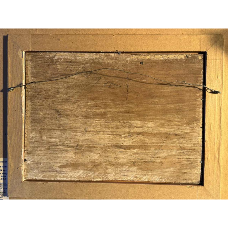 Adolphe Dupont (1898-1982): « diseaux » schilderij olie op panel