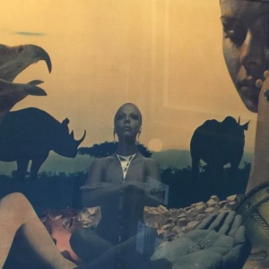 Surrealist collage attributed to Carlos de Radzitzky - circa 1960