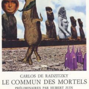 Collage surréaliste attribué à Carlos de Radzitzky - circa 1960