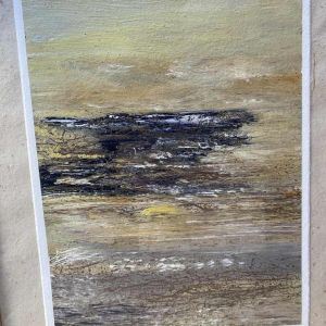 Schilderij Entre Mer et Ciel gesigneerd Michel Biot Moderne Kunst 1993