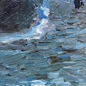 Albert Dandoy “Rue St Hilaire Confluent” Namur 1965