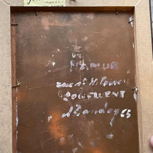 Albert Dandoy “Rue St Hilaire Confluent” Namur 1965