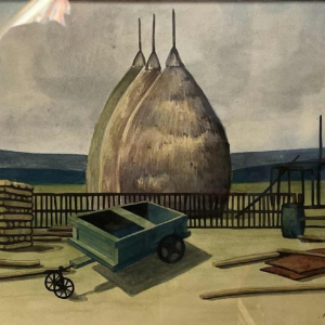 Léon ARROTIN (1912-1978) watercolour