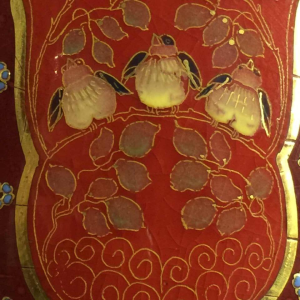 Emil Fischer, keramische vaas "tieten" D253, Herend Pest voor Zsolnay, 1880