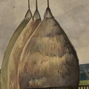 Léon ARROTIN (1912-1978) aquarelle