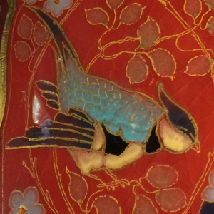 Emil Fischer, ceramic vase "tits" D253, Herend Pest before Zsolnay, 1880