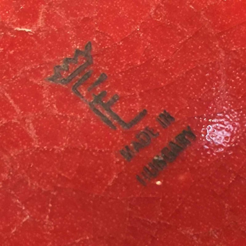 Emil Fischer, ceramic vase "tits" D253, Herend Pest before Zsolnay, 1880