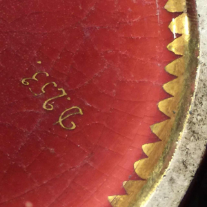 Emil Fischer, keramische vaas "tieten" D253, Herend Pest voor Zsolnay, 1880