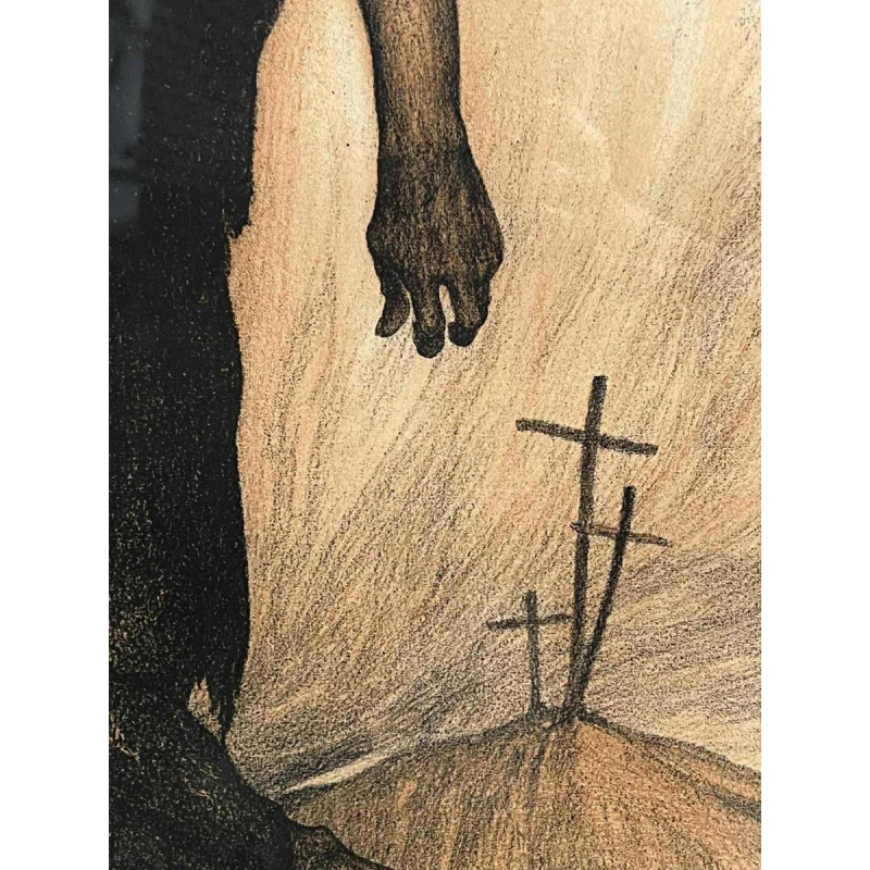 Anto CARTE, “Pietà“, litho op papier, 1921