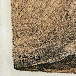 Anto CARTE, “Pietà”, lithographie sur papier, 1921