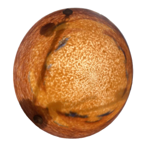 David Guéron dit Degué, signed Art Deco ceiling light, pâte de verre, ca 1920