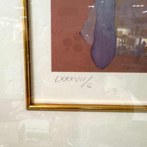 Leonor Fini, litho 3 jeunes filles gesigneerd en genummerd