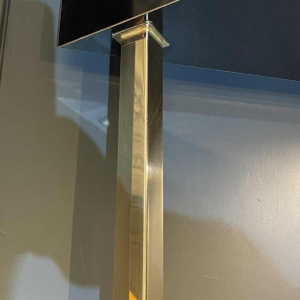 ROMEO REGA (attr) Plank / Vitrine / Hoekontwerp Hollywood Regency 1970s