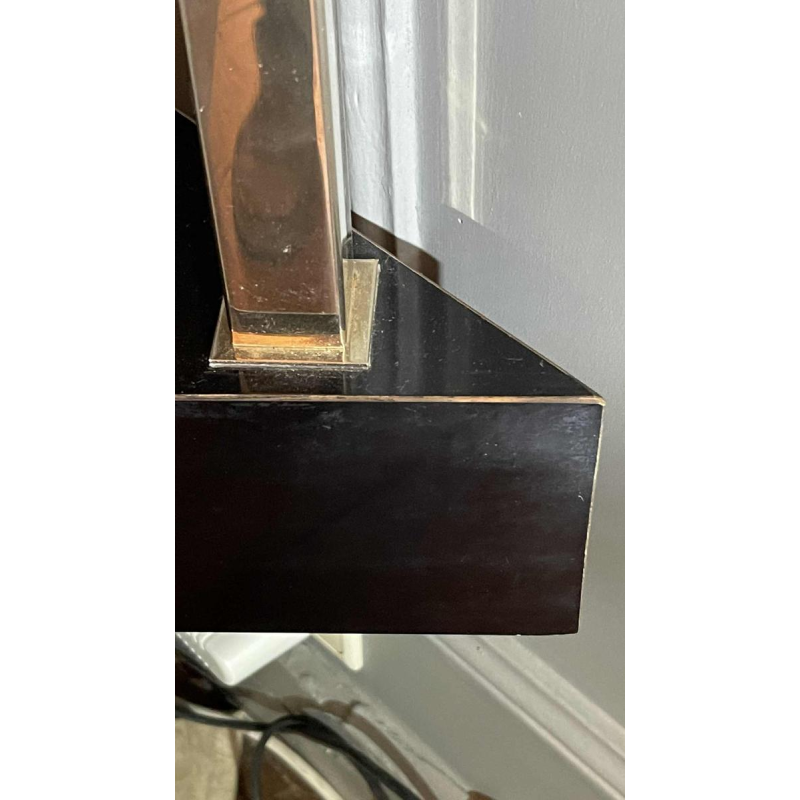 ROMEO REGA (attr) Etagère / Vitrine / Encoignure Design Hollywood Regency 1970s