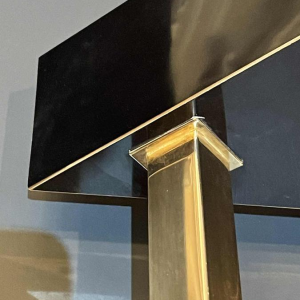 ROMEO REGA (attr) Etagère / Vitrine / Encoignure Design Hollywood Regency 1970s