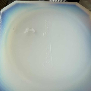 Cesari, Art Deco vaas / schaal in opalescent glas, ca 1930