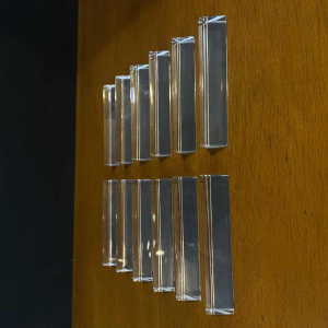 Baccarat, set of 12 knife rests