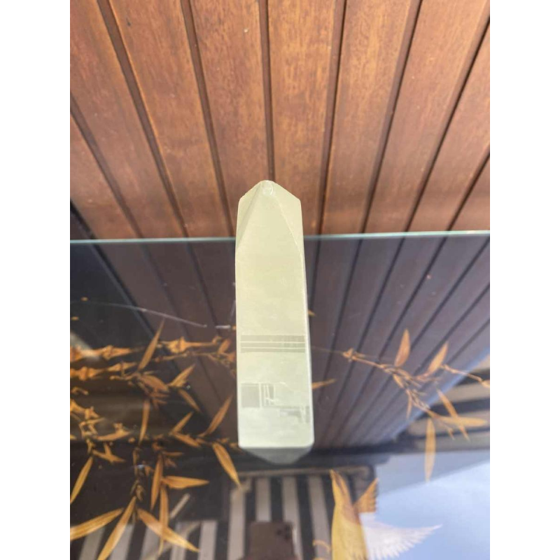 Art Deco crystal Obelisk by Anatole Riecke